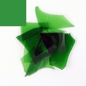 Float Confetti Chrome Green 0076 Transp.